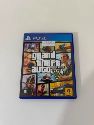 Jogo PS4 Mídia Física GTA V