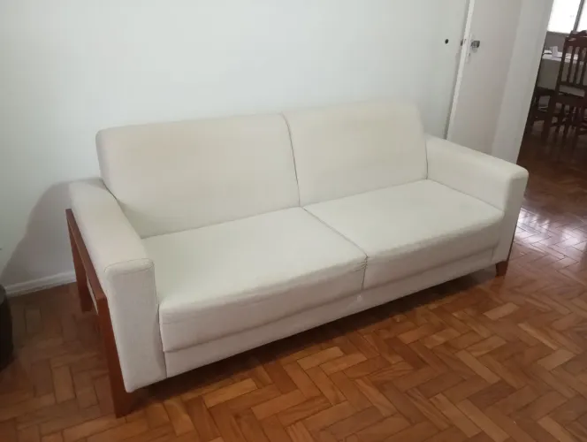 Sofá fixo de 4 lugares 