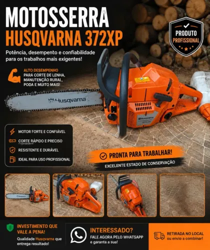 Vendo motoserra husqvarna 372xp