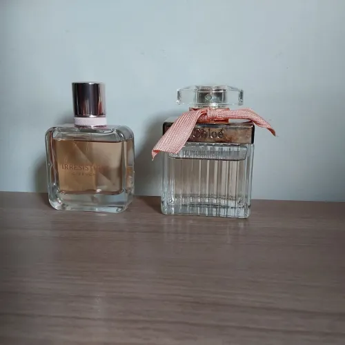 Kit 2 perfumes ORIGINAIS, Irresistible Givenchy e Chloé Rose Tangerine