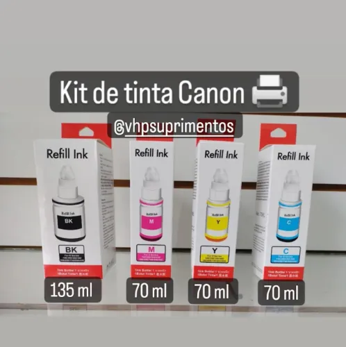 Kit De Tinta Para Impressora Cânon ( Entrega Grátis ) 