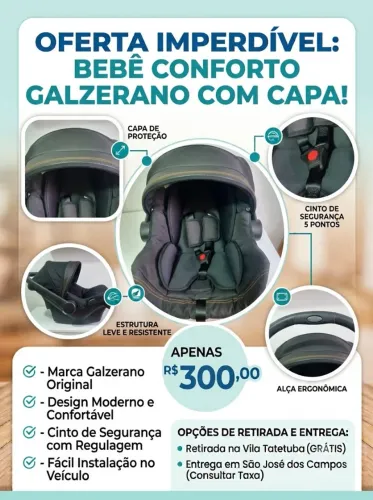 Bebê comforto Galzerano