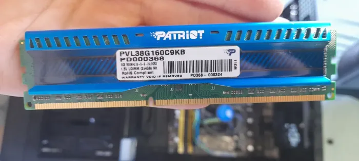 Ram 2x4gb