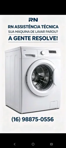 Assistência técnica máquina de lavar