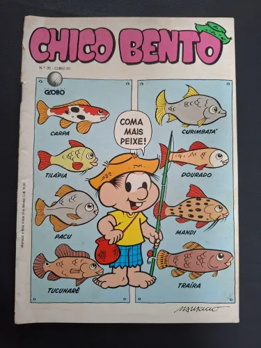 HQ Chico Bento Numero 35 Editora Globo