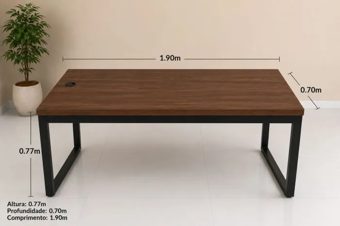 Mesa para escritório 1.90m