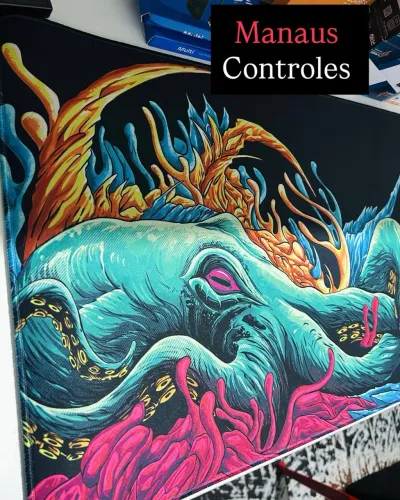 MousePad Extra Grande Dazz Octopus - Promoção 