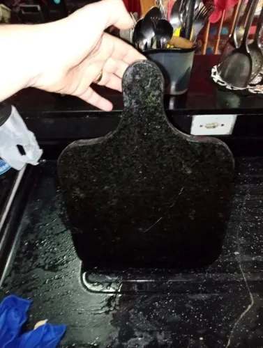 Tábua de cortar carne de mármore