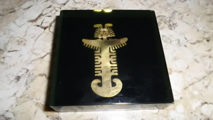 PENDANT ANTHROPOMORPHIC COLGANTE 5921( REPLICA PRÉ-COLOMBIANA DO MUSEU DE OURO)