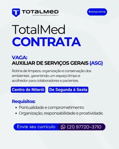 Vaga para ASG 