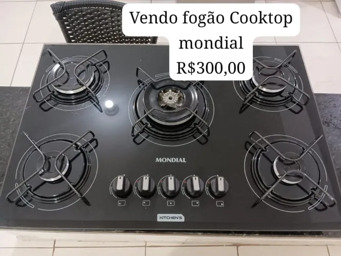 Fogão Cooktop mondial
