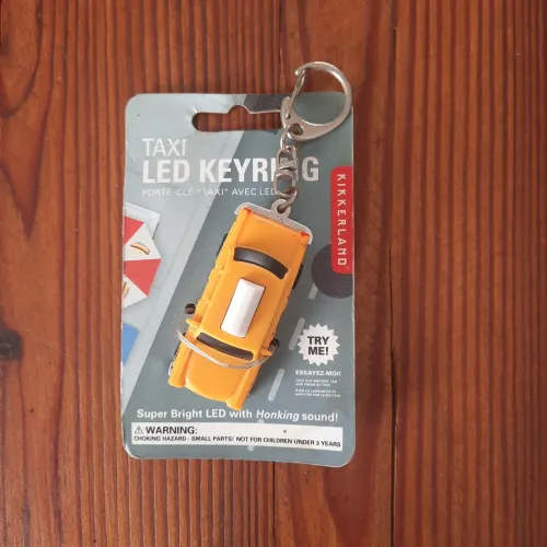 Chaveiro Taxi Led Keyring 