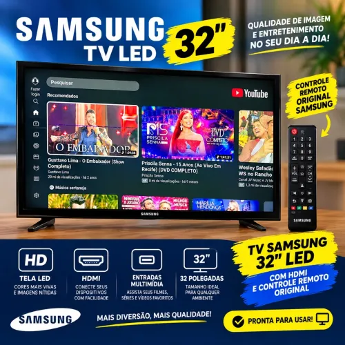 Tv Samsung SMART 32? led hdmi - PROMOÇÃO 