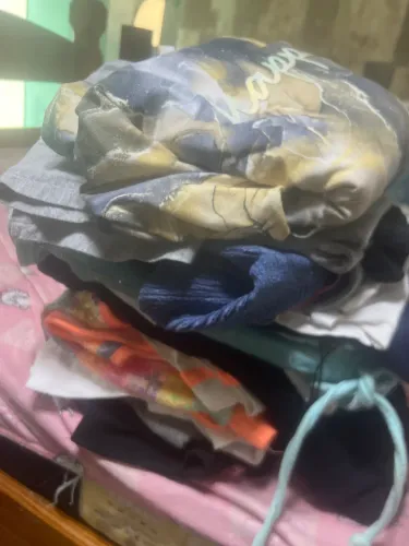 Lote conjunto menina TAM. 10