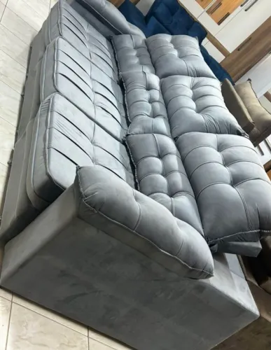 Lançamento sofá Retrátil e reclináveis 2.90 Largura LINDOOO