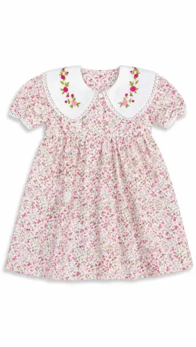 Vestido infantil artesanal Ateliê Pingo de Luz