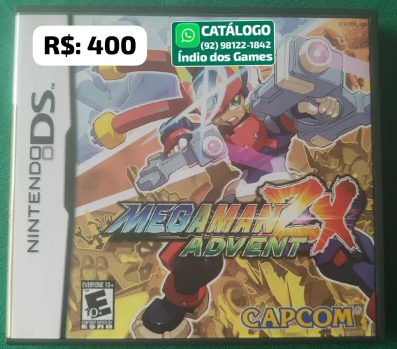Megaman ZX Advent = R$: 400