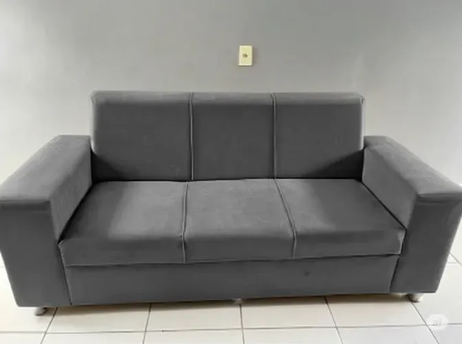 sofá 3 lugares Juruá promoção cores entrega