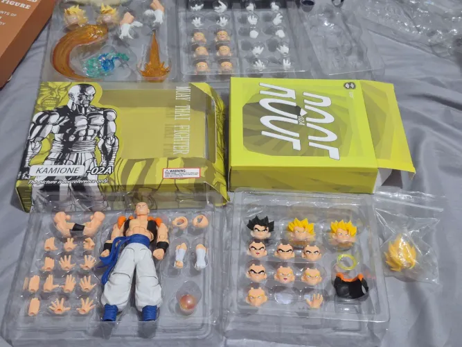 SH Figuarts Gogeta Kamione - Completo - Exposto Apenas 1 Vez