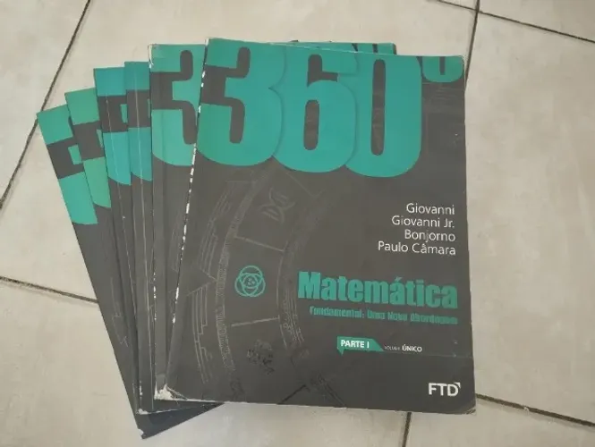 livros 360° Matematica Fundamental Uma Nova Abordagem Usado