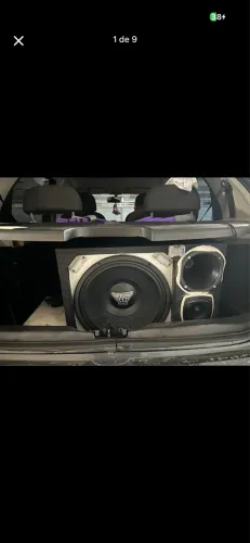 Caixa de som trio 