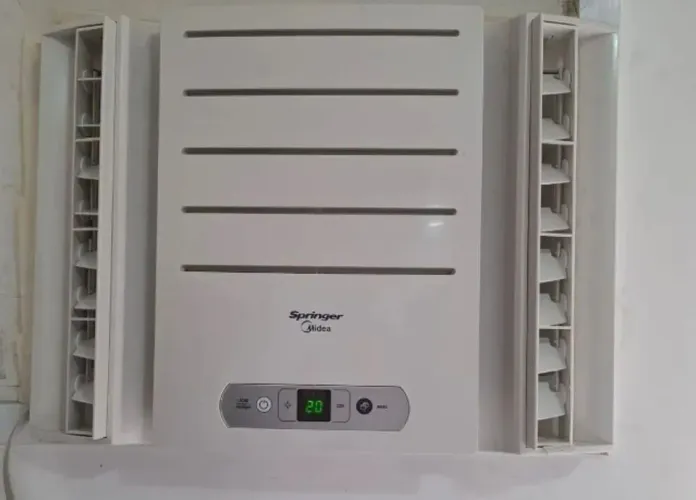Ar condicionado de janela Springer Midea Eletrônico 10.000 btu/h 127V SEMINOVO Higienizado
