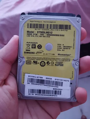 HD INTERNO/EXTERNO 500 GB SAMSUNG