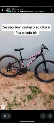 Bike GTS feminina com 24 MARCHAS 