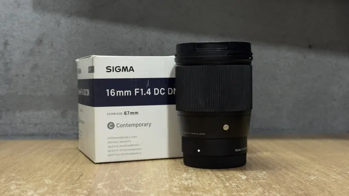 Lente Sigma 16mm 1.4 para Sony