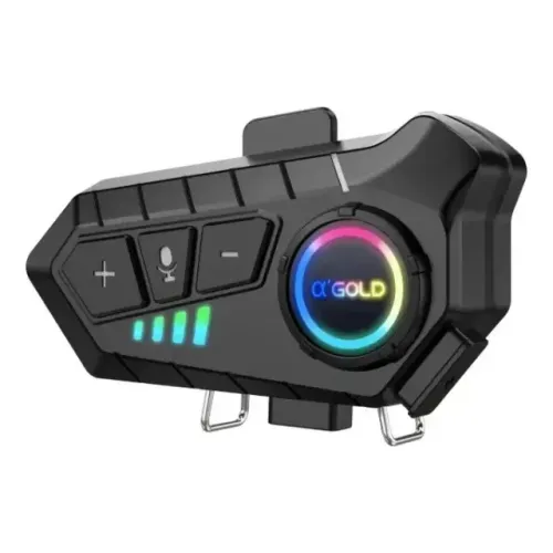 Intercomunicador Fone Bluetooth Para Capacete A'gold Mcf-36