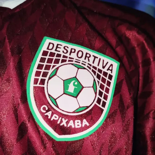 CAMISA DESPORTIVA CAPIXABA FINTA ANTIGA RARIDADE IMPECÁVEL, ÓTIMO ESTADO