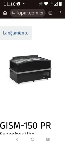Gelopar equipamentos novos 