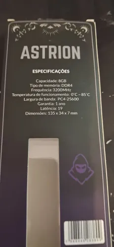 200 cada Memoria ddr4 8g 3200MHz