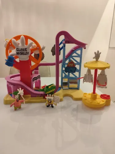 Bob Esponja - Parque de diversões - Mundo da luva