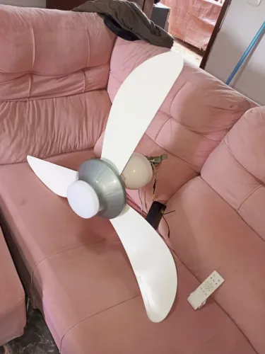 Instalação ventilador teto 