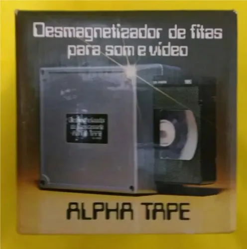 DESMAGNETIZADOR DE FITAS PARA SOM E VIDEO DG-1000 ALPHA TAPE