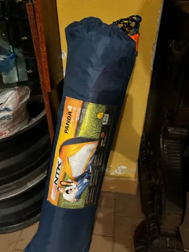 Barraca de Camping NTK Panda 4 Pessoas - Usada Apenas Uma Vez