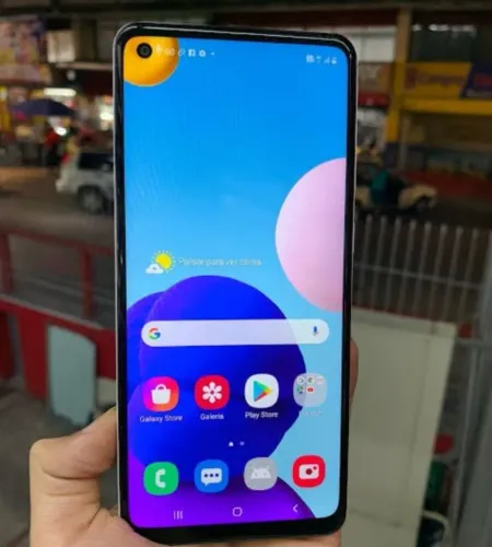 Celular samsung A21S sem som ENTREGO