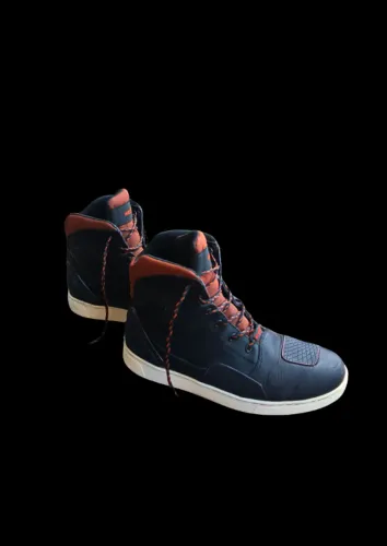 Botas Harley-Davidson Preto e Laranja
