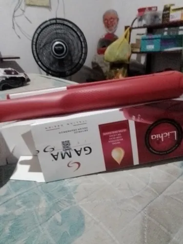 Prancha gama 280 graus novinha