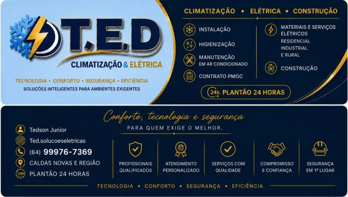 Ar condicionado e Elétrica