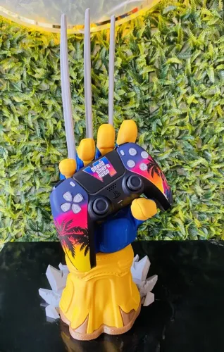 SUPORTE Para CONTROLE WOLVERINE - 3D