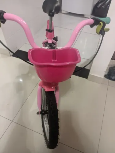 Bicicleta Infantil B'Twin Aro 16 Rosa - Com Nota Fiscal
