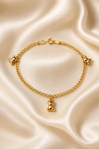 Pulseira Infantil em Ouro 18K 750