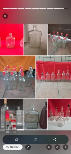 Garrafas variadas