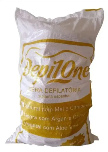 Cera depilatória quente Depilone Camomila e Mel, 1 kg.