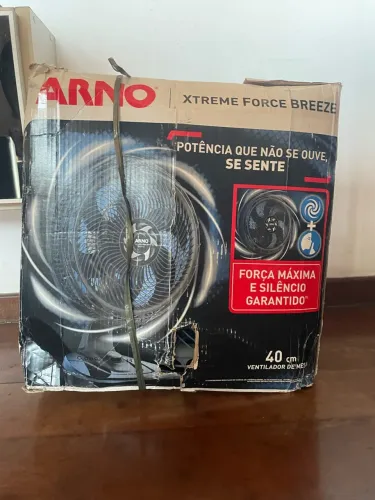 Ventilador arno grande novo Okm sem uso na caixa