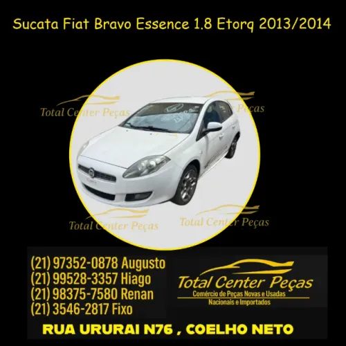 Peças Fiat Bravo Essence 1.8 Etorq 2013