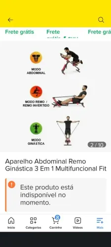 Aparelho abdominal três em um e smart fone Multilaser e Rechargeable callus remover