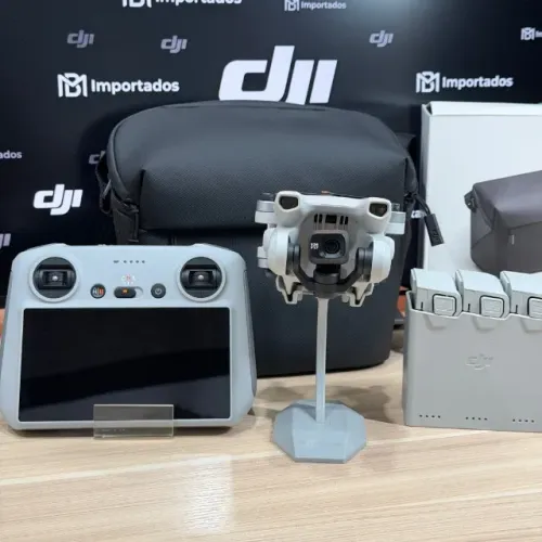 Drone DJI Mini 3 Fly More c/ Tela | 26 Dias de Uso
